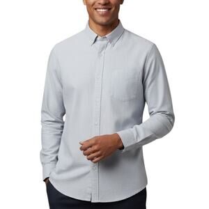 Hawker Rye Slim Fit Long Sleeve Button-Up Shirt Baby Blue NWT Size XXL